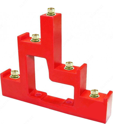 Изолятор ступенчатый ИС4-25/1-15 (4 x М6; 1 x М5) силовой с болтом