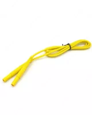 WAPRZ1X2YEBB — провод измерительный 1,2м с разъемами "банан" желтый