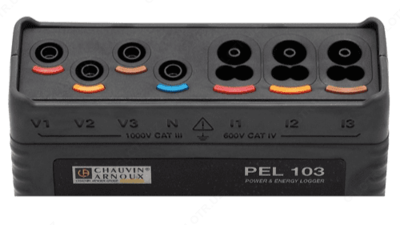 PEL103 — трехфазный регистратор энергии (с дисплеем)