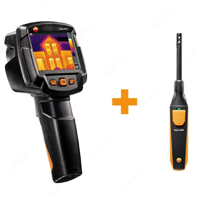 testo 872 + 605i — комплект тепловизора и смарт-зонда