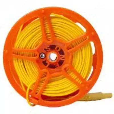 WAPRZ010YEBB — провод измерительный 10м с разъемами "банан" жёлтый