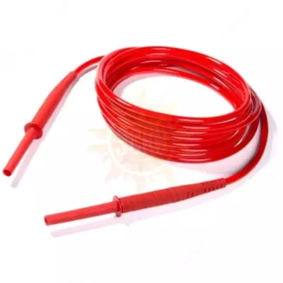 WAPRZ010REBB10K — провод измерительный 10м с разъемами "банан" 10кВ красный