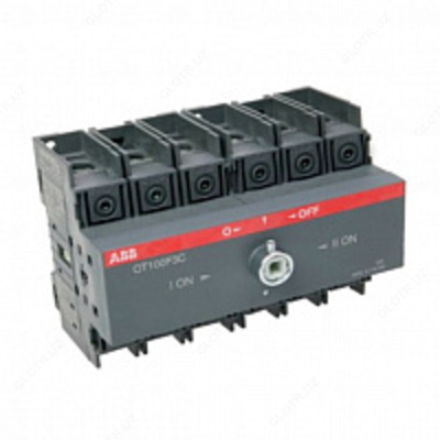 Реверсивный рубильник OT315E03C до 315A 3 полюсный (без ручки управления)