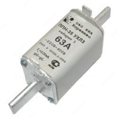 Плавкая вставка ППН35 63А габарит 1