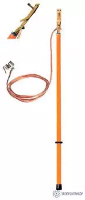 ЗПЛ-10-1/1-25 — заземление переносное линейное однофазное (фазный зажим прищепка)