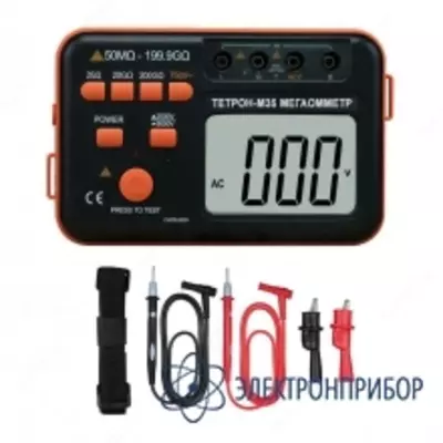 ТЕТРОН-М35 — мегаомметр цифровой