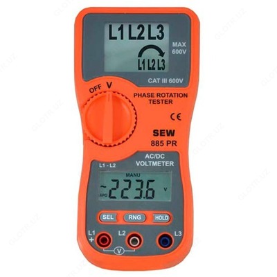 885 PR — индикатор порядка чередования фаз