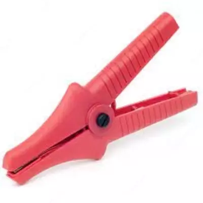 WAKRORE32K09 — зажим "крокодил" изолированный красный K09 11 кВ