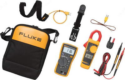 Fluke 116/323 — комплект мультиметра и токовых клещей