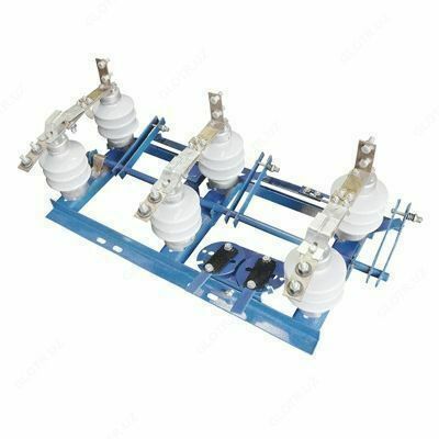 Высоковольтный разъединитель РЛНД-1-10-II/400 УХЛ1 с ПРН3-10 УХЛ1