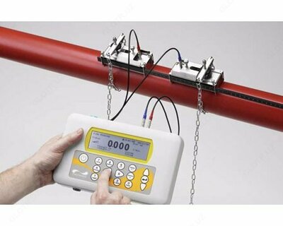 Portaflow 330A&B HT — портативный расходомер жидкости без врезки в трубопровод