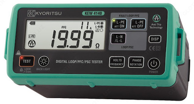 KEW 4140 — цифровой измеритель петли фаза-ноль