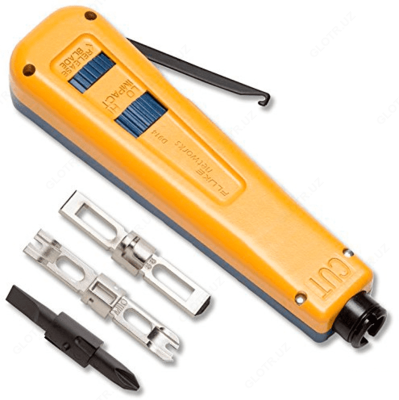 Fluke 10051501 — D914 ударный инструмент с лезвиями EverSharp 110 и EverSharp 66 мм, а также запасным лезвием