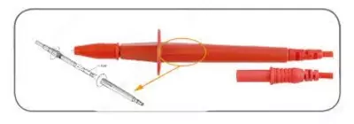 AL-30F B — измерительный провод черный