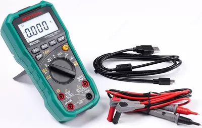 Mastech MS8250D — цифровой автоматический мультиметр (детектор напряжения, TRUERMS, USB)