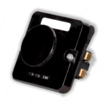 Пост кнопочный ПКЕ 122-1 У2 черный гриб IP54 (пластик)