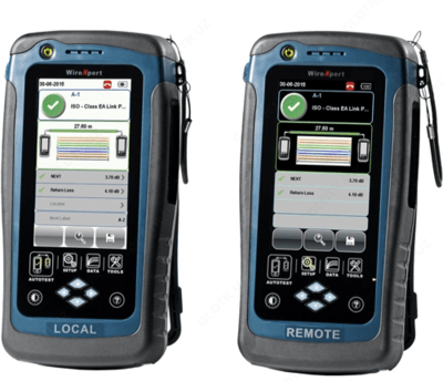 WireXpert 500-MPO — тестер для сертификации оптических линий с коннекторами MPO/MTP (MM, 850 нм)