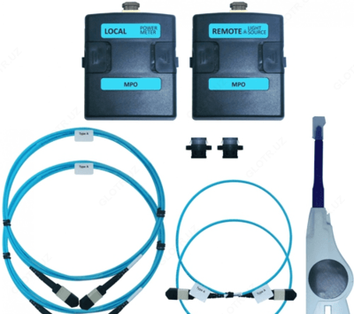 WireXpert 500-MPO — тестер для сертификации оптических линий с коннекторами MPO/MTP (MM, 850 нм)