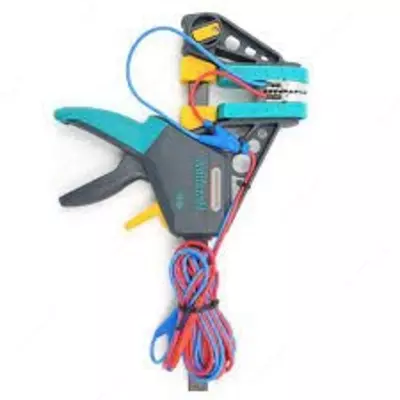 WAZACKEL1 — зажим "струбцина" Кельвина с двухпроводным кабелем