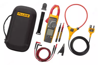 Fluke 378 — токоизмерительные клещи с датчиком iFlex для бесконтактного измерения истинных среднеквадратичных значений постоянного/переменного тока и напряжения