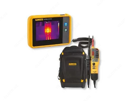 Fluke PTi120/T150/BP — комплект тепловизора, тестера напряжения и рюкзака
