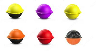 Tempo OmniMarker II ОМ-03 — шаровой пассивный маркер для газопровода/нефтепровода (желтый)