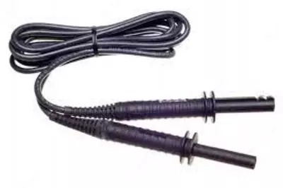 WAPRZ010BLBBE10K — провод измерительный 10м экранированный с разъемами "банан" 10кВ черный