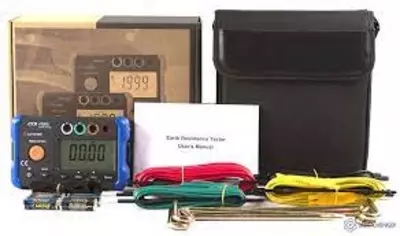 Victor 4106A — измеритель сопротивления заземления