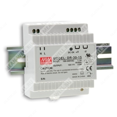 DR-30-24 Блок питания импульсный MEAN WELL