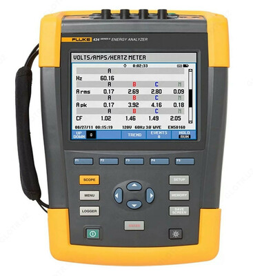Fluke 434 II — анализатор качества электропитания