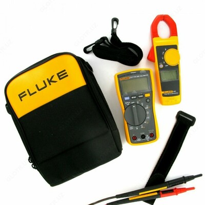 Fluke 117/323 — комплект мультиметра и токоизмерительных клещей с измерением TrueRMS