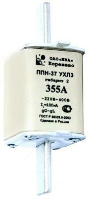 Плавкая вставка ППН37 355А габарит 2