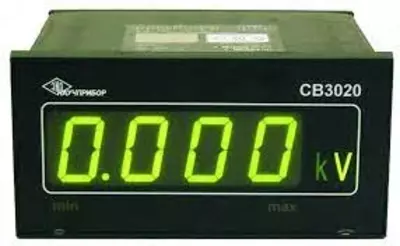 СВ3020-100 — вольтметр цифровой щитовой, 100 В
