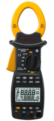MS2203 — клещи токовые (трехфазные)