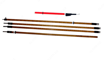 УНН-1СЗ ИП-Ш — однополюсный указатель напряжения до 1000В в комплекте со штангой ШО-10-4-6,6