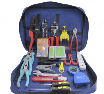 Набор инструментов для установки и обслуживания компьютерных сетей