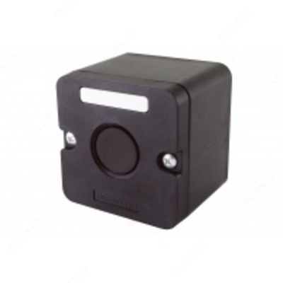 Пост кнопочный ПКЕ 112-1 У3 черный гриб IP40 (пластик)