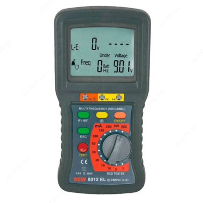 8012 EL — цифровой измеритель параметров устройств защитного отключения