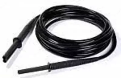 WAPRZ1X8BLBB — провод измерительный 1.8м экранированный с разъемами "банан" 5кВ черный