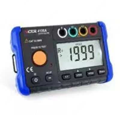 Victor 4106A — измеритель сопротивления заземления