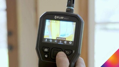 FLIR MR277 — измеритель влажности, msx инфракрасная камера и гигрометр
