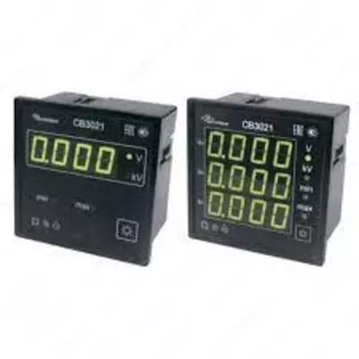 СВ3021-250 — вольтметр цифровой щитовой, 250В, однофазный