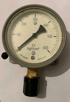 Манометр, напоромер, низкого давления МП-3-У -600 кг/см2