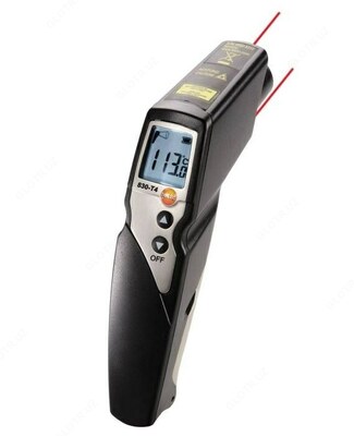 Testo 830-T2 — инфракрасный термометр с 2-х точечным лазерным целеуказателем
