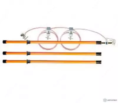 ЗПП-15-3/3-35 — заземление переносное подстанционное с тремя штангами