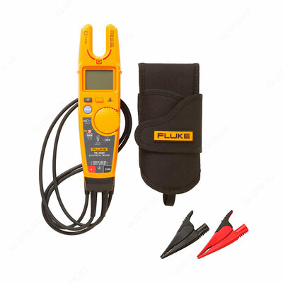 Fluke T6-1000 KIT — комплект тестера электрооборудования, футляра и набора зажимов типа «крокодил»