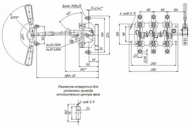 Разъединитель РЕ19-37-31140-00 УХЛ3 400А