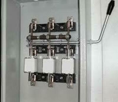 Рубильник РПБ 1/П c ПН2, 100А правая рукоятка