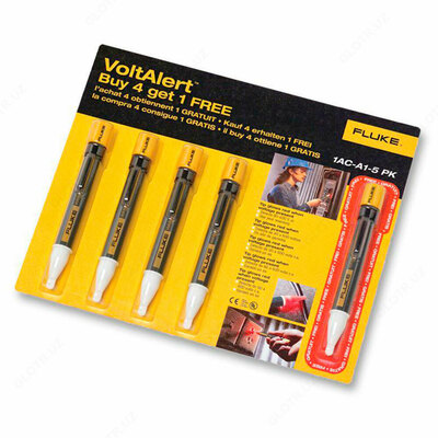Fluke 1AC-E1-II-5PK — карманный индикатор переменного напряжения 200-1000V (в комплекте 5 индикаторов)