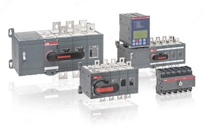 Рубильник реверсивный OT250E03C до 250A 3-полюсный (без ручки управления)